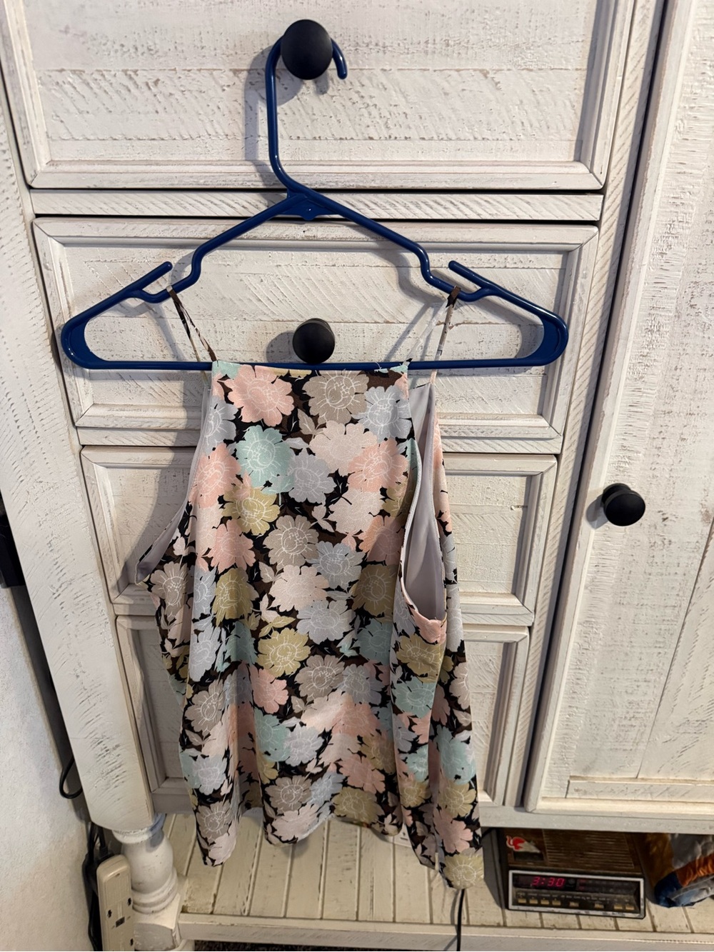 Floral Multicolor Sleeveless Tank Top